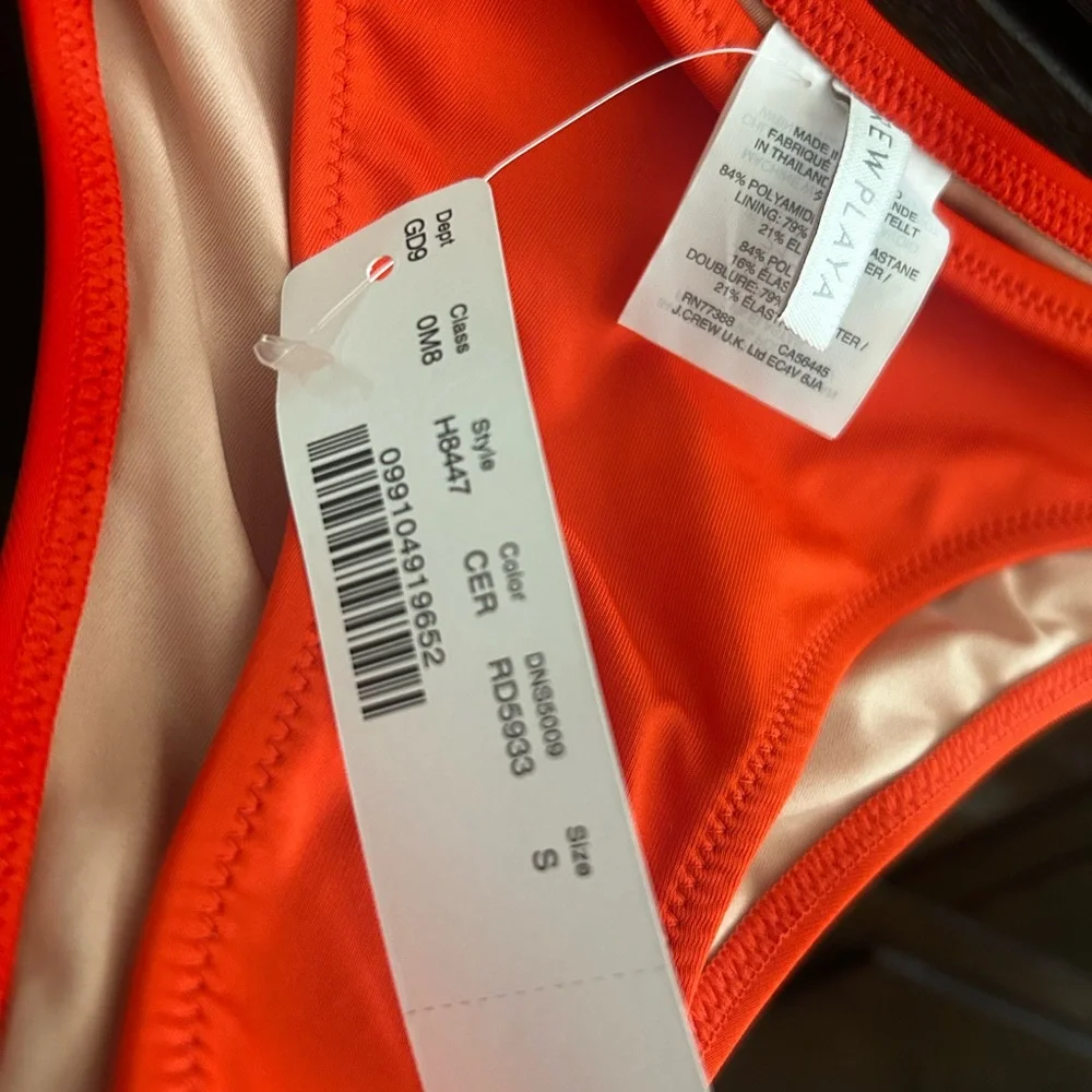 J.Crew Women’s La Playa Monterey Strappy Bikini Bottom in Cerise 
NWT - Picture 4 of 7